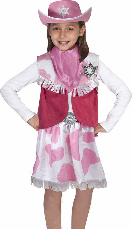 Cowgirl Role Play Costume Set