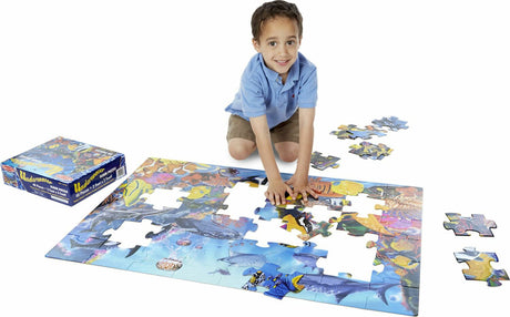 Underwater Floor Puzzle - 48 Pieces