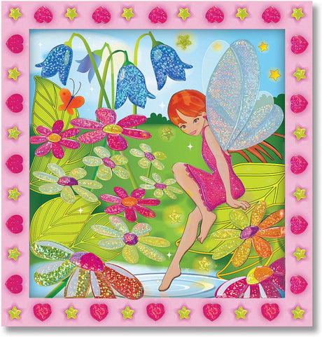 Flower Garden Fairy Peel & Press Sticker by Numbers