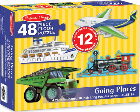 Going Places Floor Puzzle - 48 Pieces