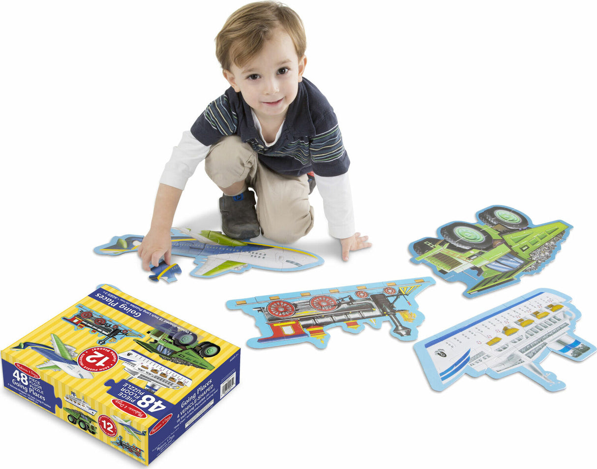 Going Places Floor Puzzle - 48 Pieces