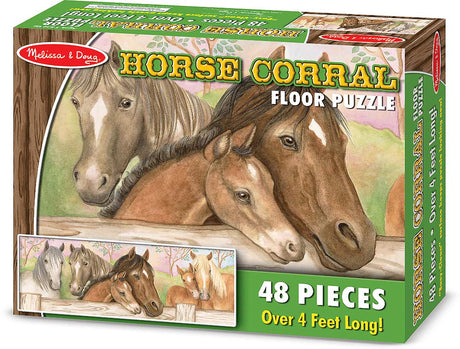 Horse Corral Floor Puzzle (48 pc)