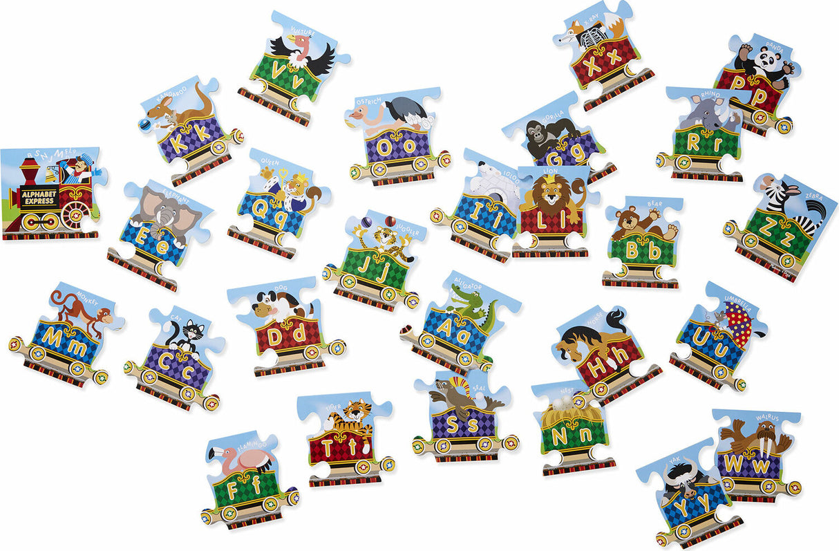 Alphabet Express Floor Puzzle - 27 Pieces