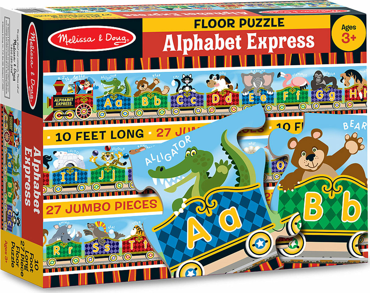 Alphabet Express Floor Puzzle - 27 Pieces