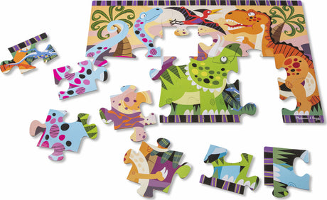 Dinosaur Dawn Floor Puzzle - 24 Pieces