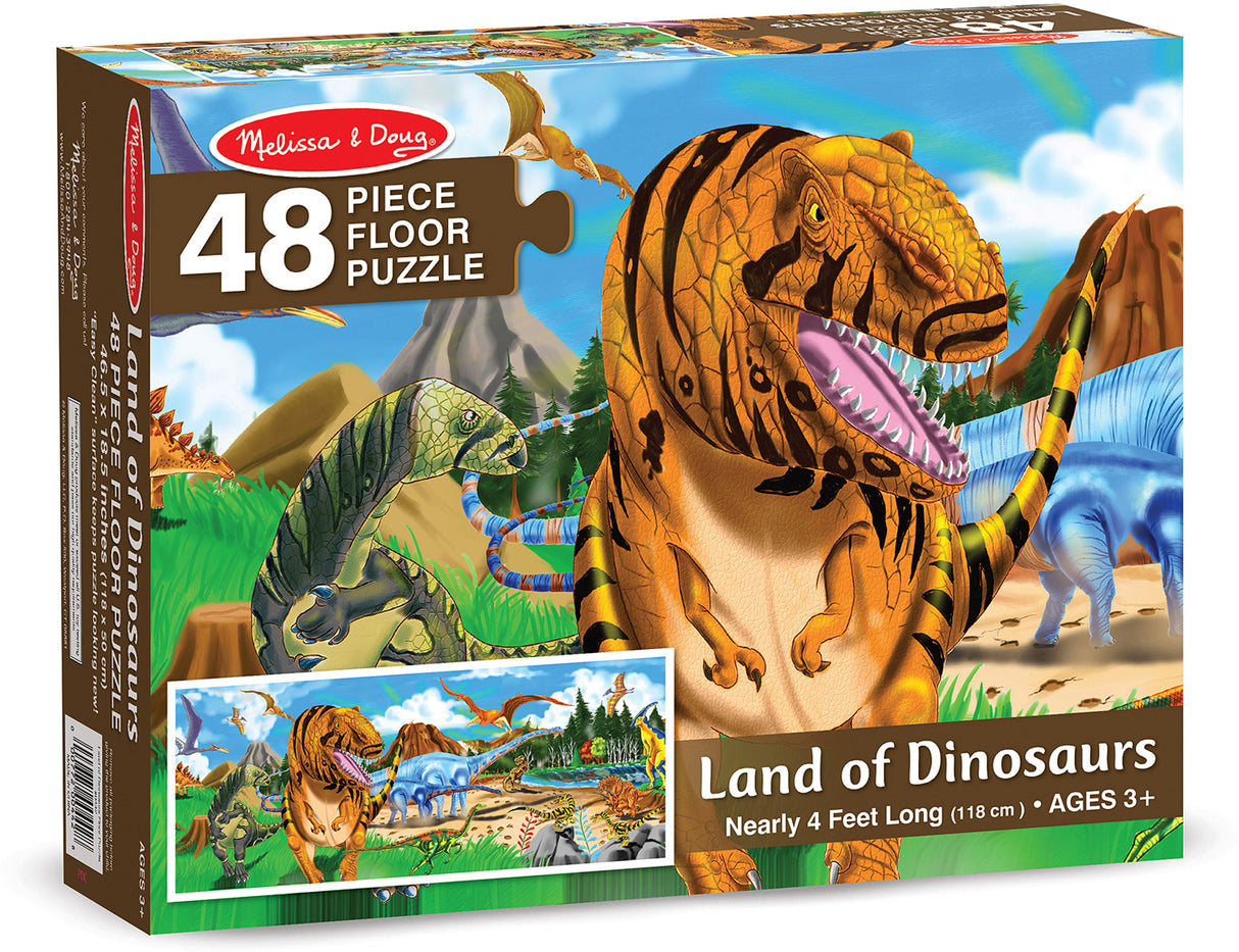 Land of Dinosaurs Floor Puzzle - 48 Pieces