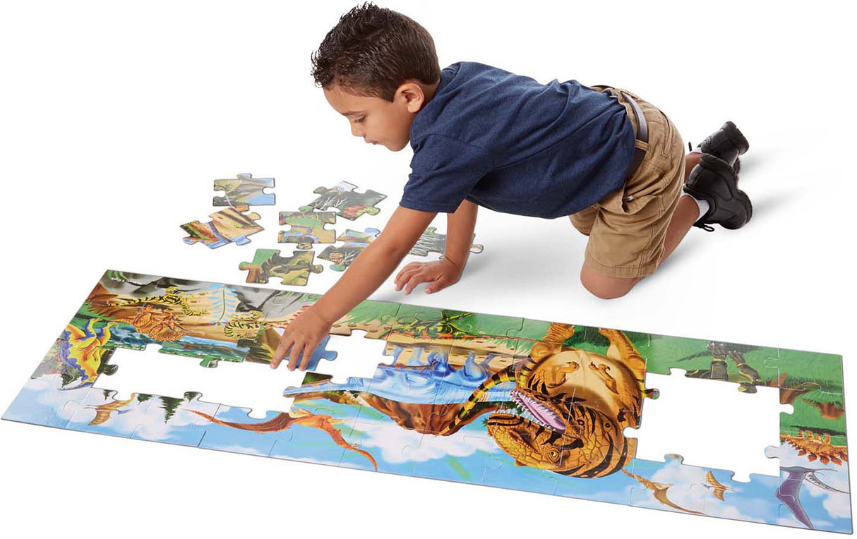 Land of Dinosaurs Floor Puzzle - 48 Pieces
