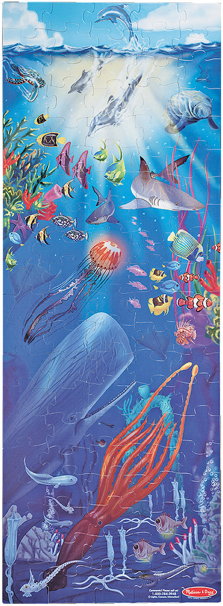 Under the Sea Floor Puzzle - 100 Pieces