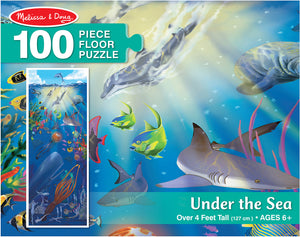 Under the Sea Floor Puzzle - 100 Pieces