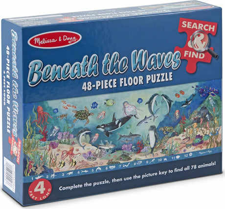 Beneath the Waves Search & Find Floor Puzzle - 48 pieces