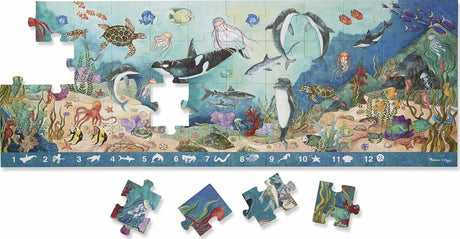 Beneath the Waves Search & Find Floor Puzzle - 48 pieces