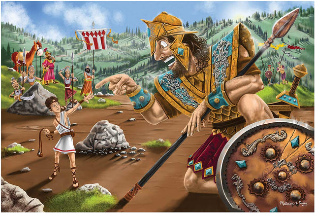 David & Goliath Floor Puzzle