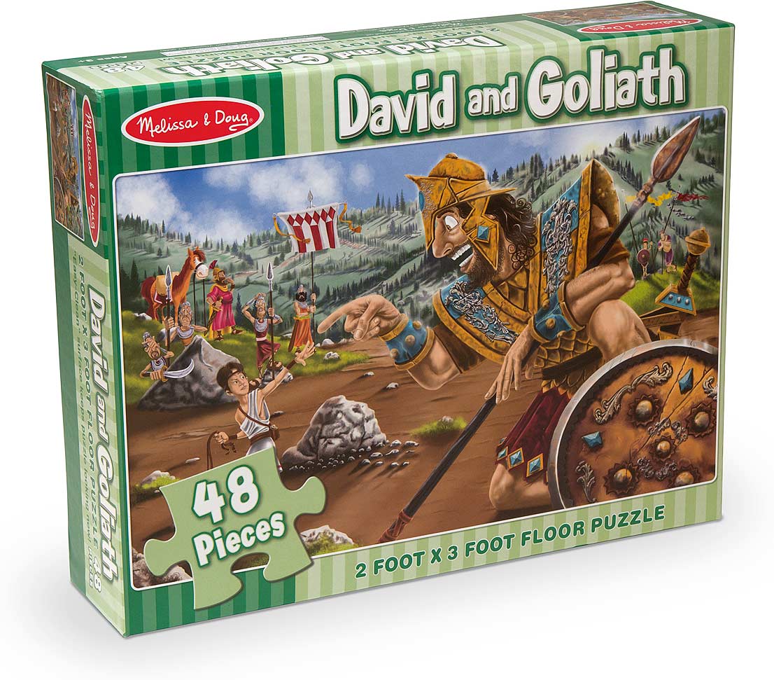 David & Goliath Floor Puzzle
