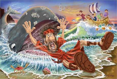 Jonah & The Whale Floor Puzzle