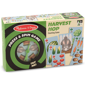 Press and Spin Game: Harvest Hop