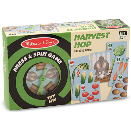 Press and Spin Game: Harvest Hop