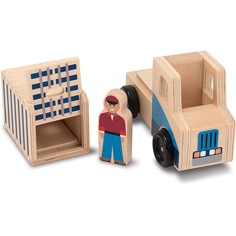 Whittle World  Cargo Ship  Truck Set