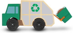 Garbage Truck Wooden Vehicle