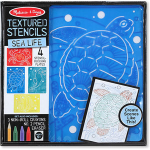 Textured Stencils - Sea Life