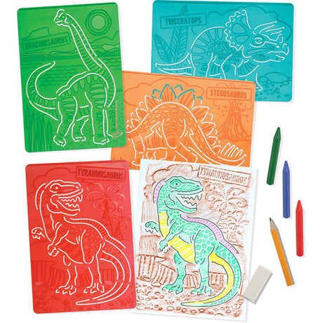 Textured Stencils - Dinosaurs