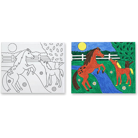Canvas Creations - Horses