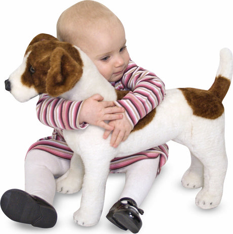 Jack Russell Terrier Dog Giant Stuffed Animal