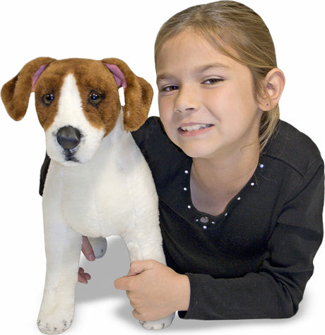 Jack Russell Terrier Dog Giant Stuffed Animal
