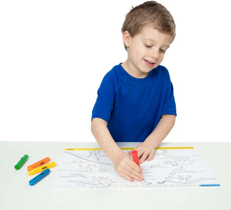 Dinosaurs Color-A-Mat (Bundle of 6)