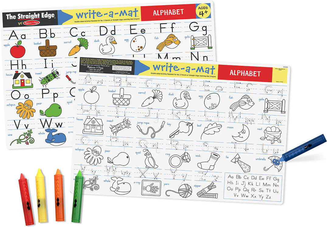 Alphabet Write-A-Mat (Bundle of 6)