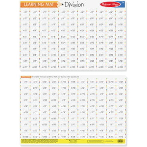 Division Problems Write-A-Mat (Bundle of 6)