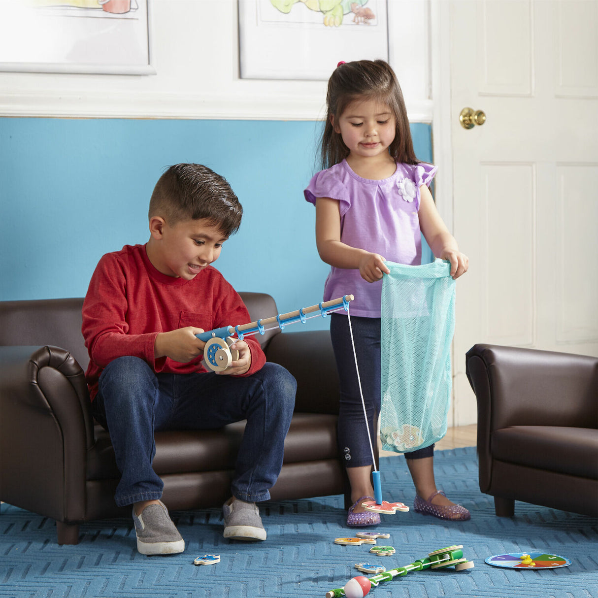 Catch & Count Magnetic Fishing Rod Set