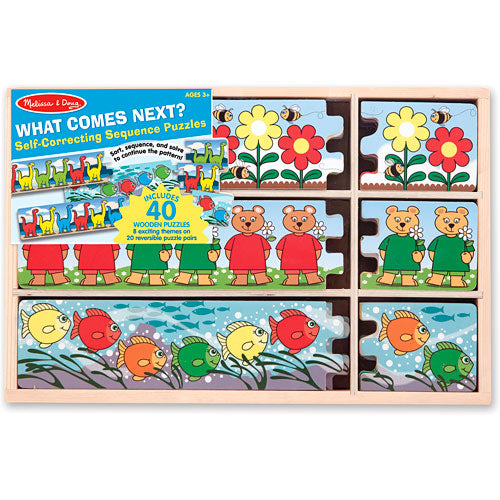 What Comes Next? Self-Correcting Sequence Puzzles