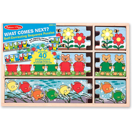 What Comes Next? Self-Correcting Sequence Puzzles