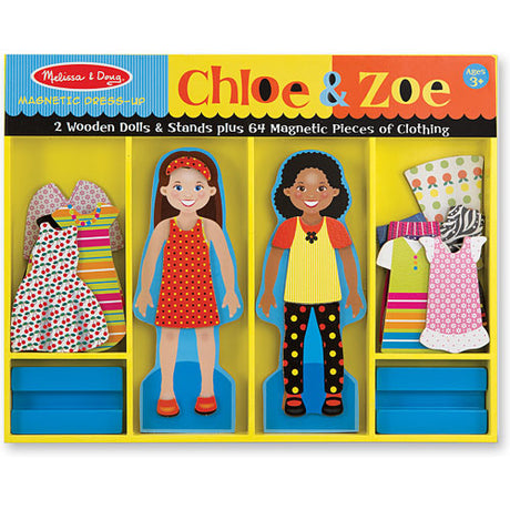 Chloe and Zoe - Magnetic Dress Up
