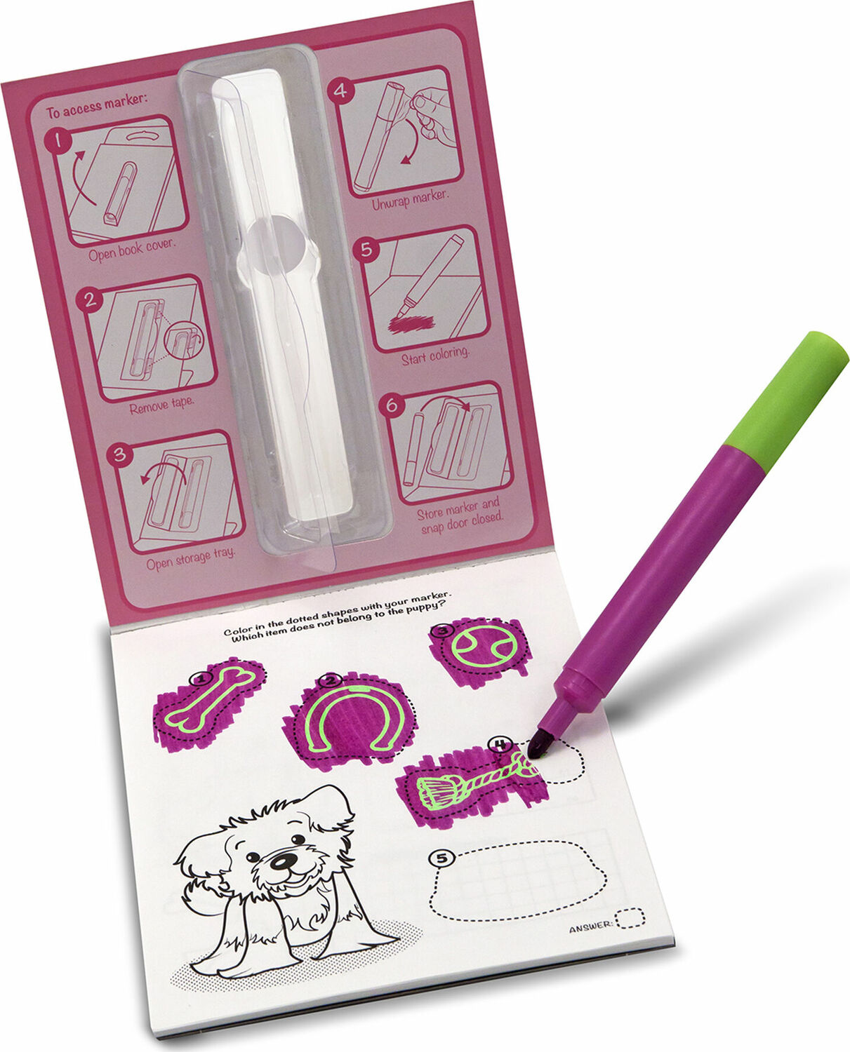 Surprize Ink! Pets - On the Go Travel Activity Book
