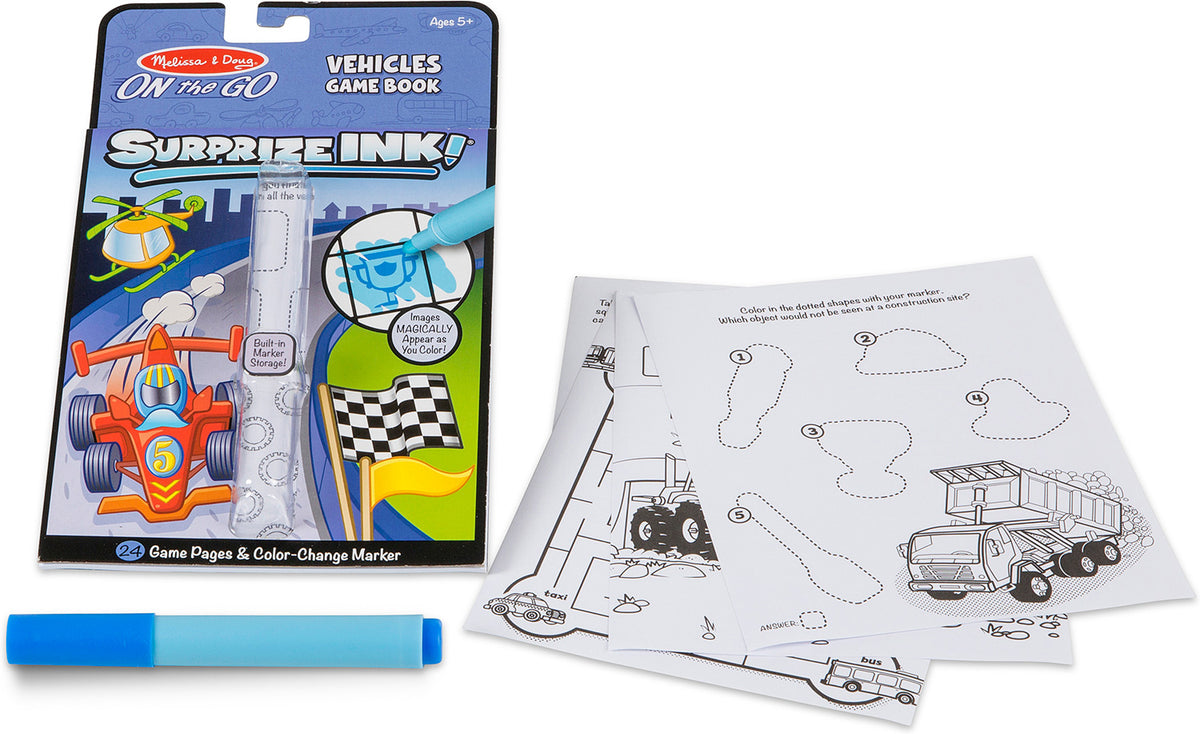 Surprize Ink! - Vehicles - Gingerbread House Toys