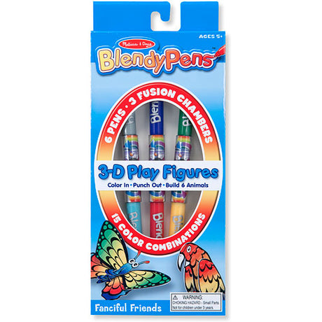 Blendy Pens 3-D Fanciful Friends