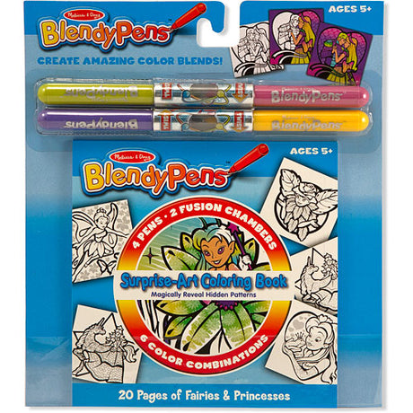 Blendy Pen - Coloring Book Princess and Fairies