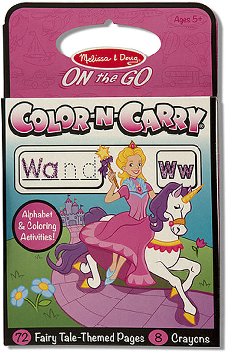 Color-N-Carry: Fairy Tale - On the Go Travel Activity