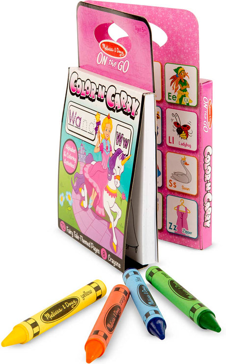 Color-N-Carry: Fairy Tale - On the Go Travel Activity