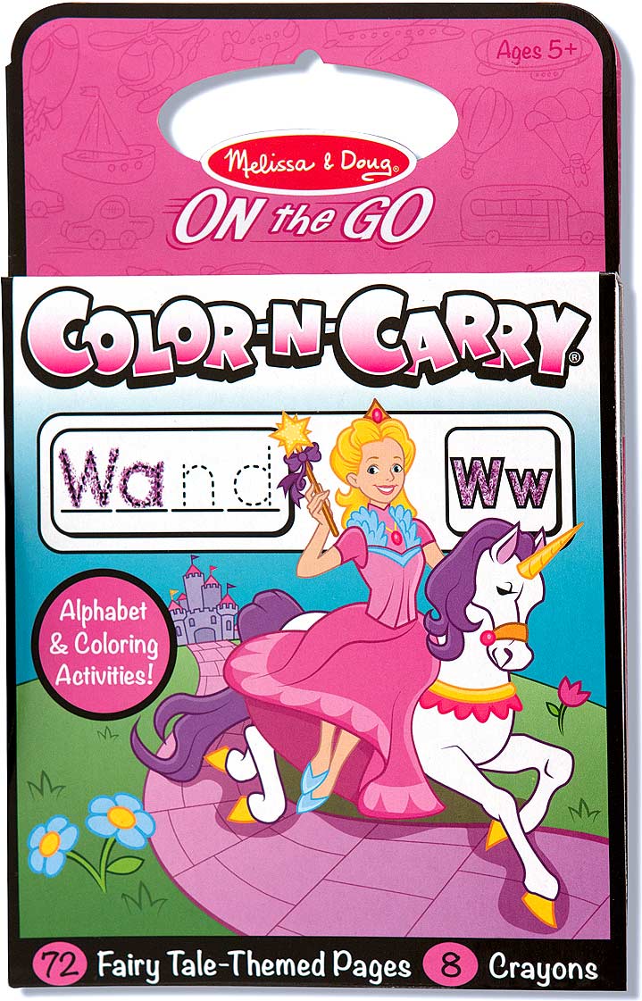 Color-N-Carry: Fairy Tale - On the Go Travel Activity