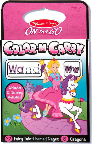 Color-N-Carry: Fairy Tale - On the Go Travel Activity