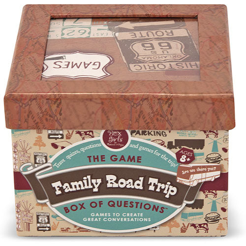 Family Road Trip Box of Questions