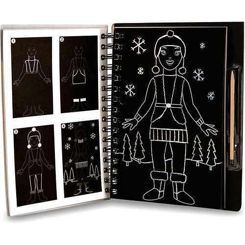 Drawing Book - Fashion Friends