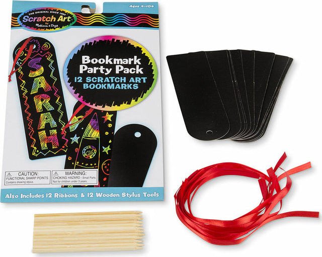 Scratch Art Party Pack - Bookmarks