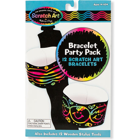 Bracelet Scratch Art Party Pack