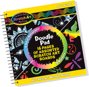 Scratch Art Doodle Pad Book