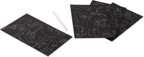Color-Reveal Pictures - Dinosaurs