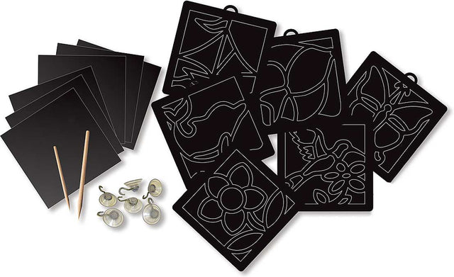 Deluxe Light Catcher Scratch Art Set