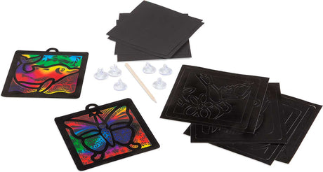 Deluxe Light Catcher Scratch Art Set
